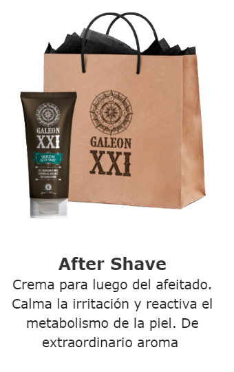 Comprar Fuxion Galeon XXI After shave para barba bigote