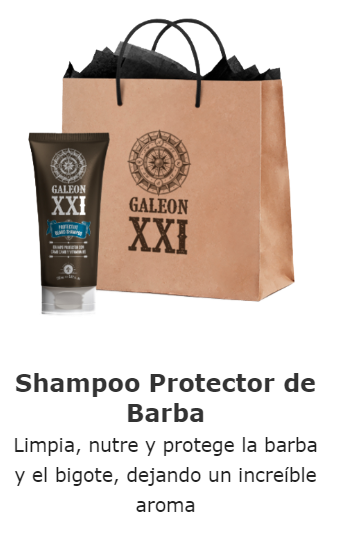 Comprar Fuxion Galeon XXI Shampoo protector de barba champu